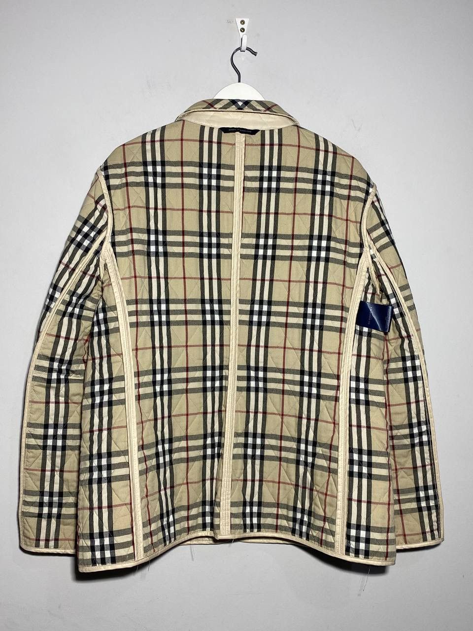 Burberry × Vintage Burberry vintage quilted jacket nova check Size US XL / EU 56 / 4 - 2 Thumbnail