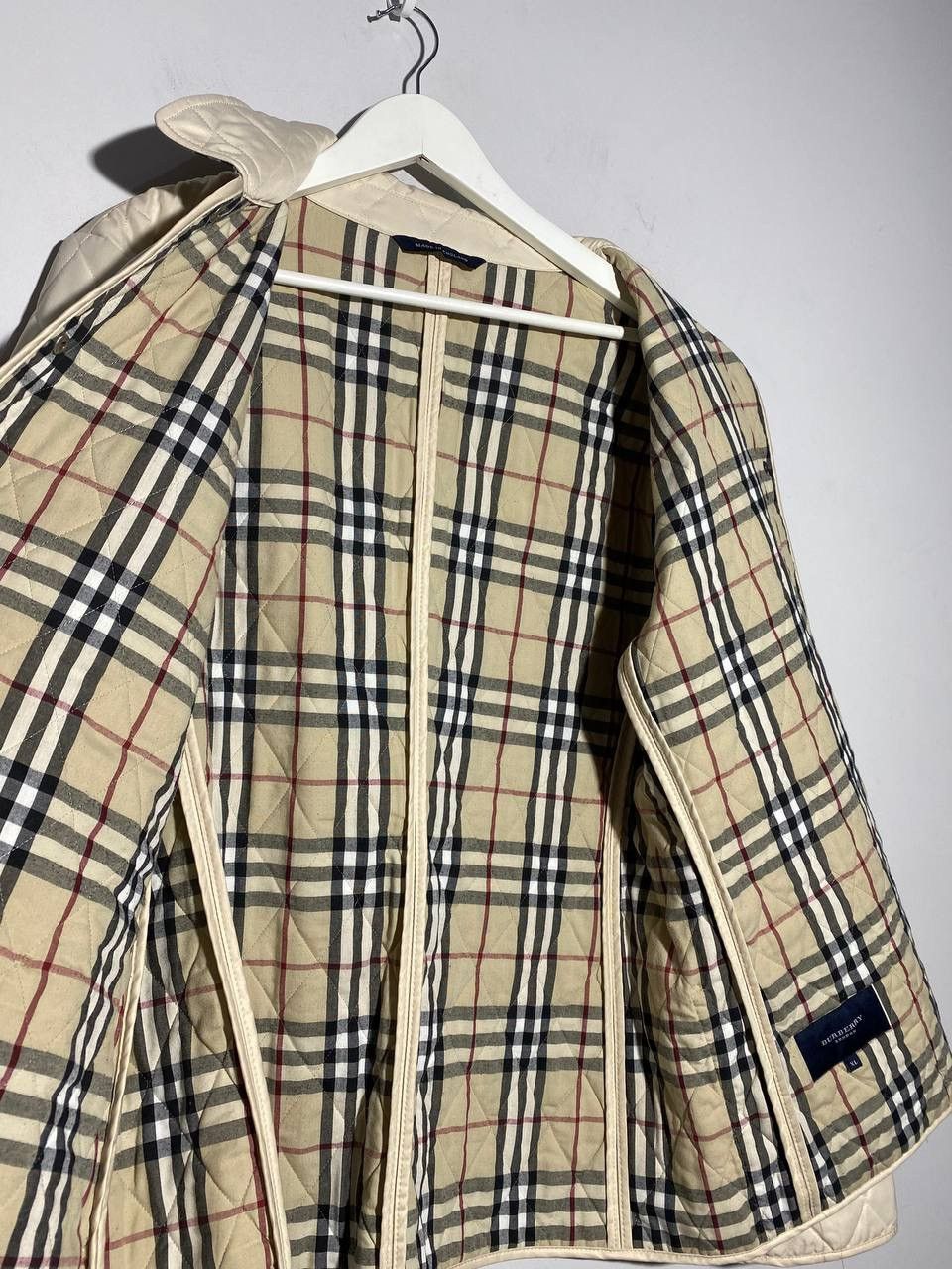 Burberry × Vintage Burberry vintage quilted jacket nova check Size US XL / EU 56 / 4 - 8 Thumbnail