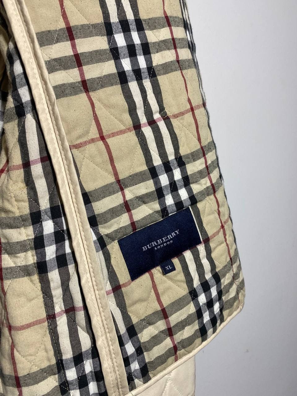 Burberry × Vintage Burberry vintage quilted jacket nova check Size US XL / EU 56 / 4 - 12 Thumbnail