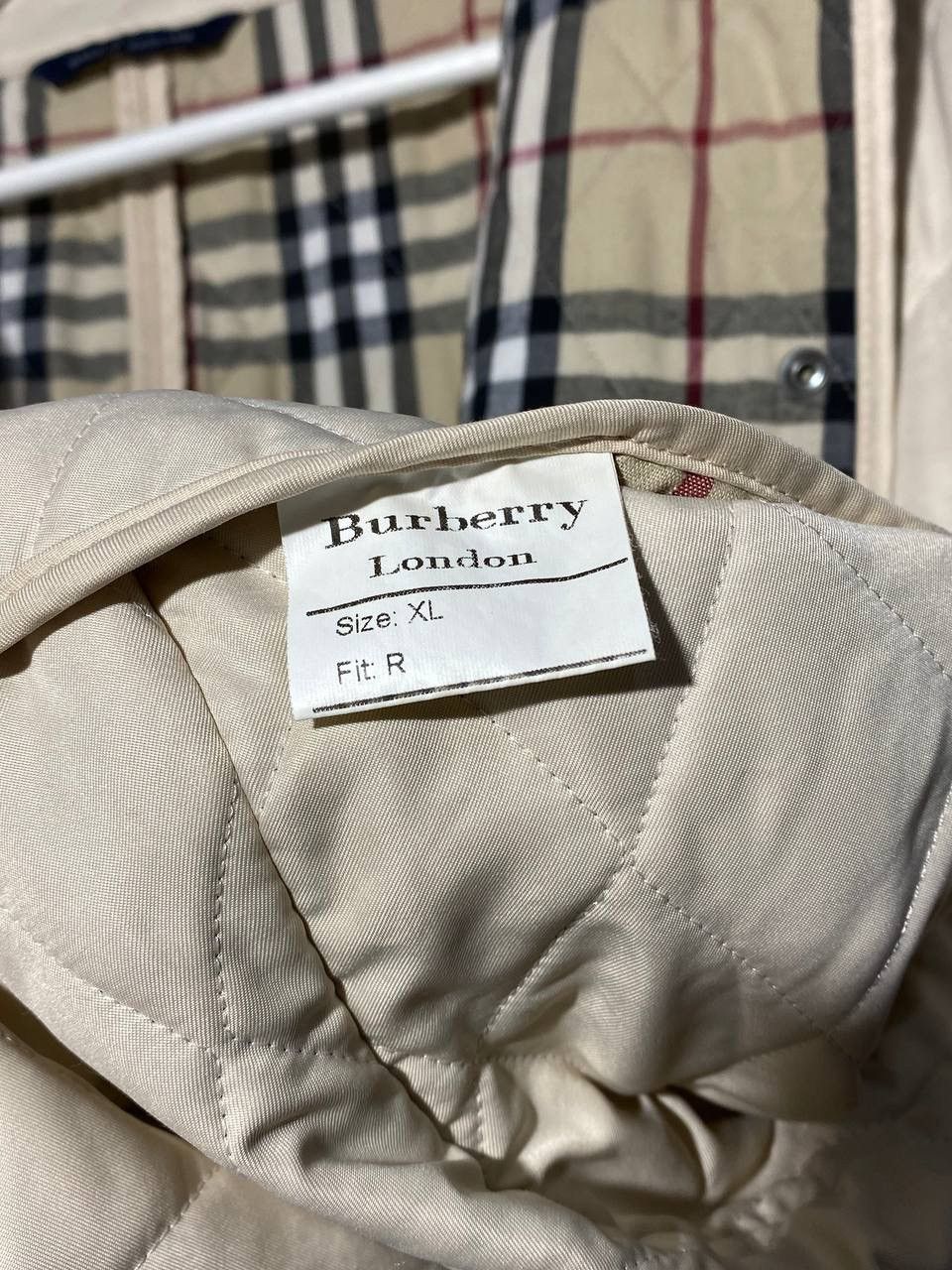 Burberry × Vintage Burberry vintage quilted jacket nova check Size US XL / EU 56 / 4 - 13 Thumbnail