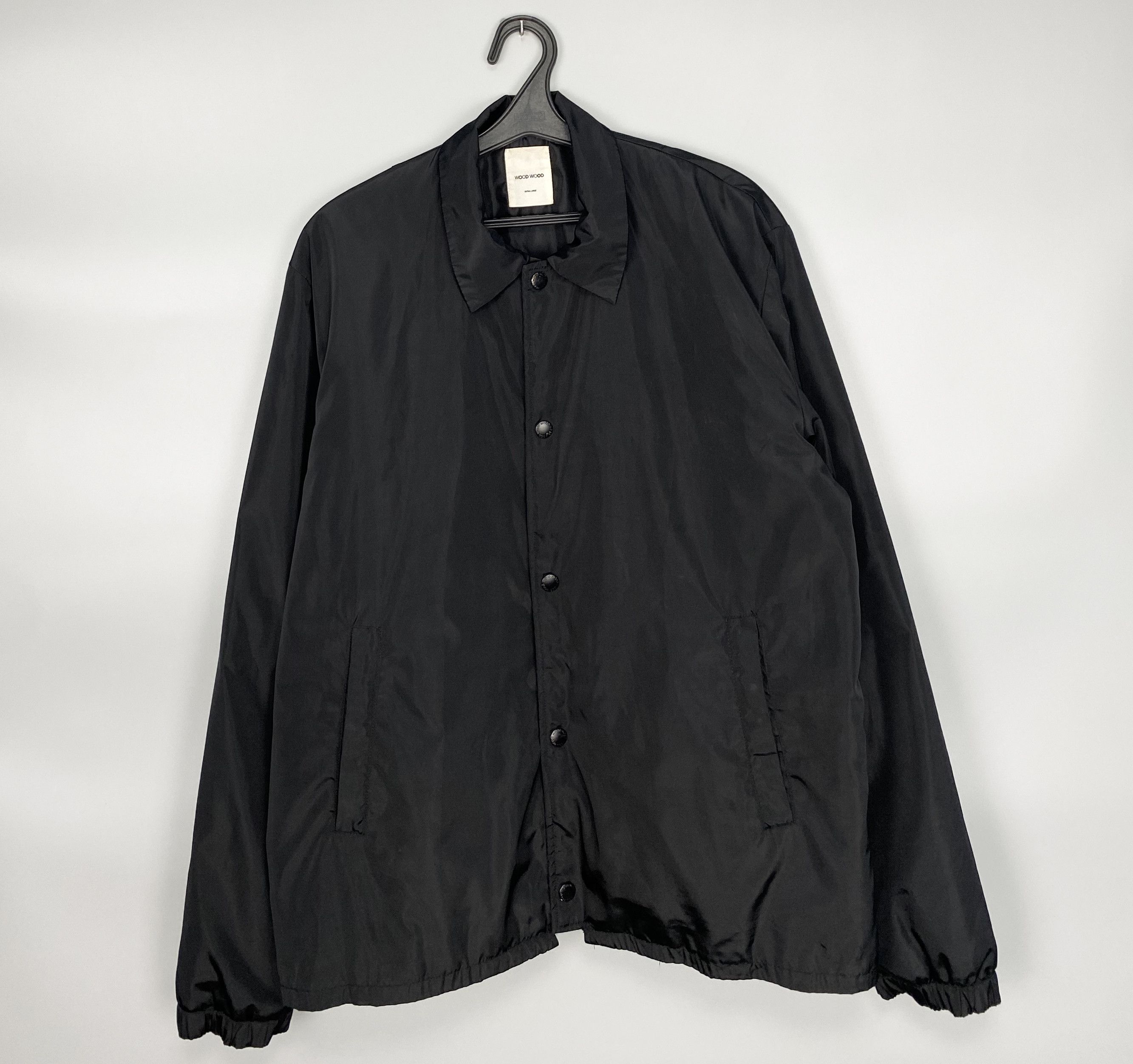 Wood Wood Wood Wood Coach Black Jacket Size US XL / EU 56 / 4 - 3 Thumbnail