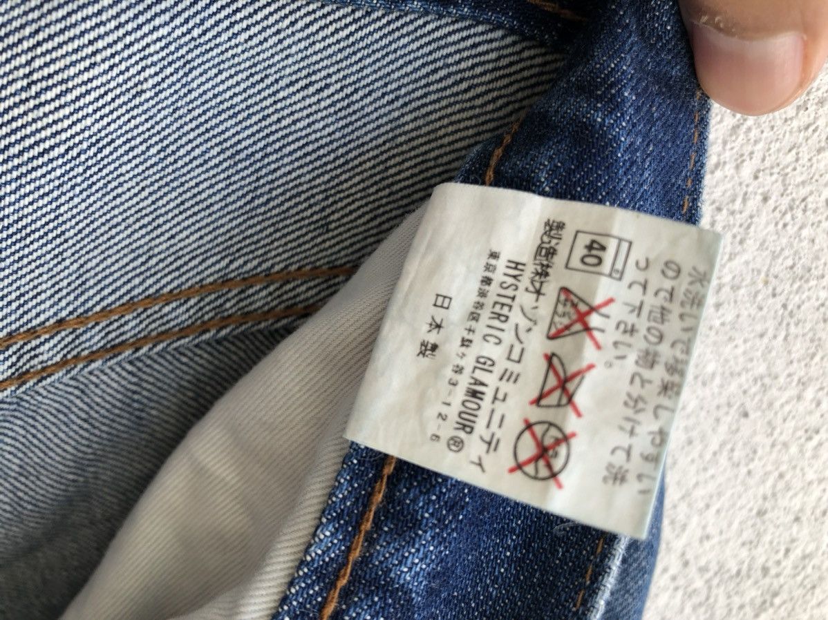 Hysteric Glamour Hysteric Glamour Flared Jeans Patchwork Denim Size US 30 / EU 46 - 12 Thumbnail