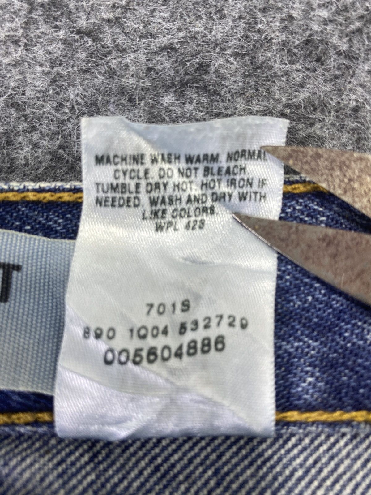 Levi's VINTAGE LEVI'S 560 DIRTY BLUE WASH JEANS - J691 Size US 34 / EU 50 - 5 Thumbnail