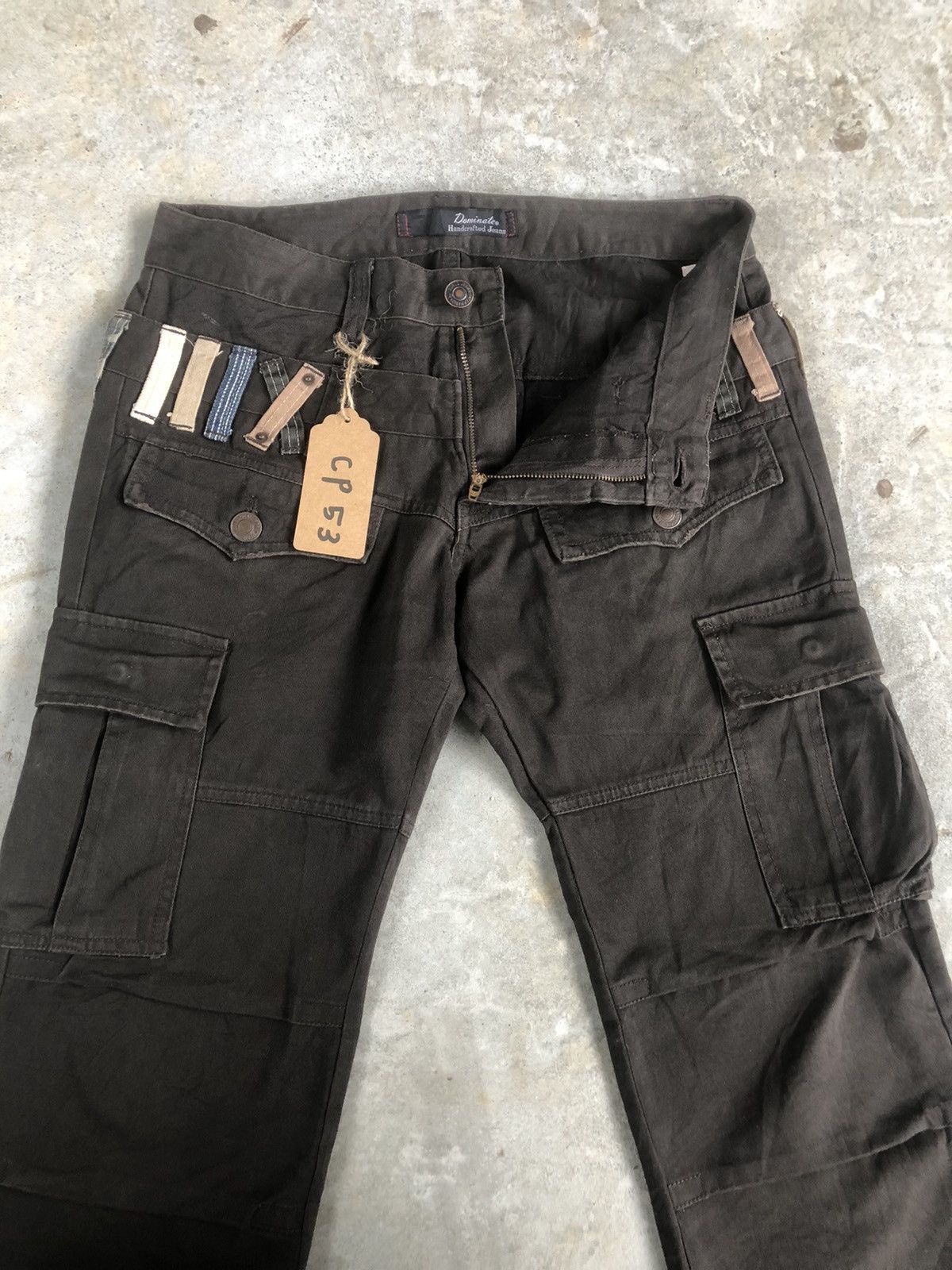 Seditionaries Dominate Handcrafted Cargo Pants Multipocket Size US 31 - 3 Thumbnail