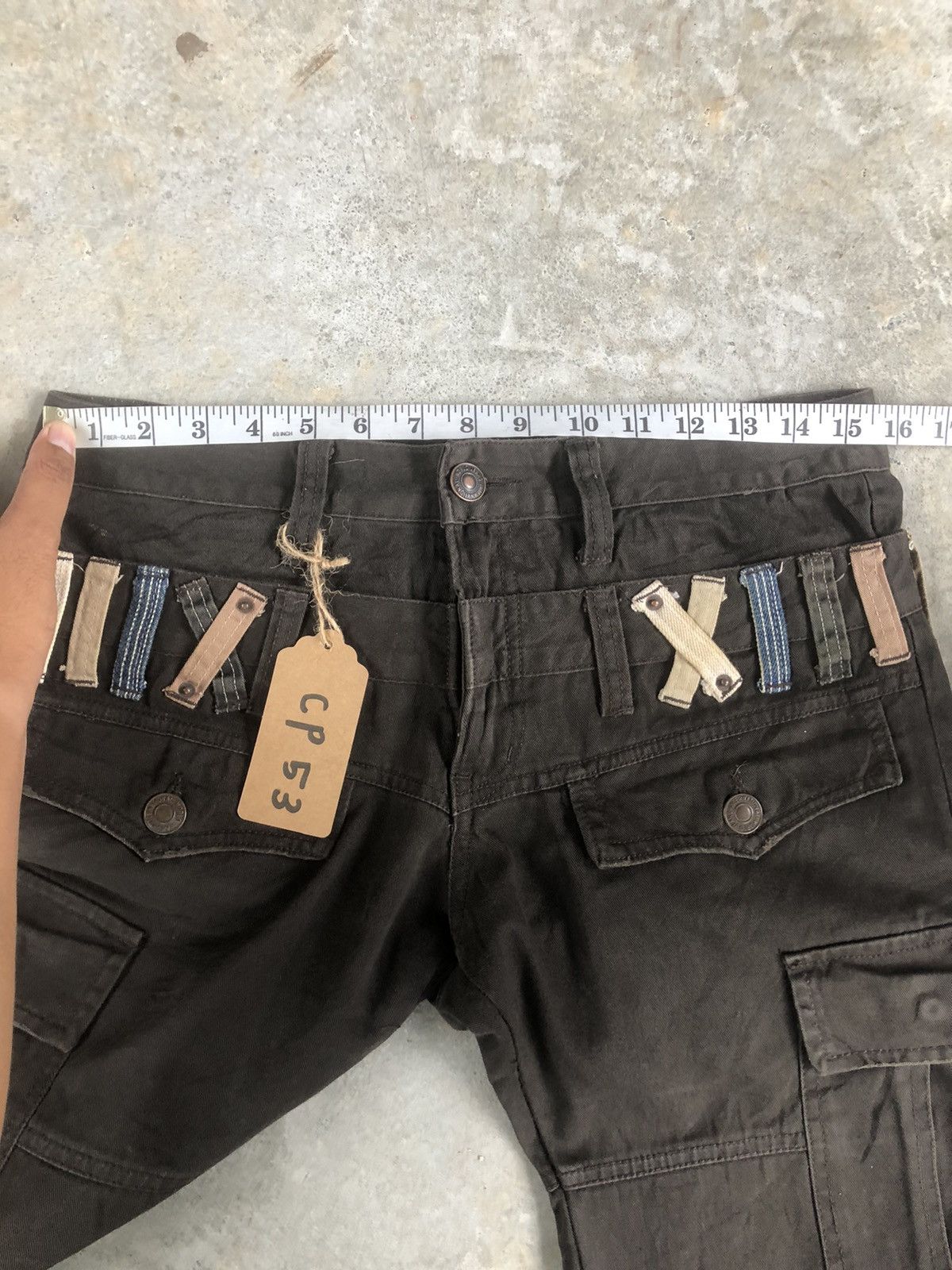 Seditionaries Dominate Handcrafted Cargo Pants Multipocket Size US 31 - 17 Thumbnail