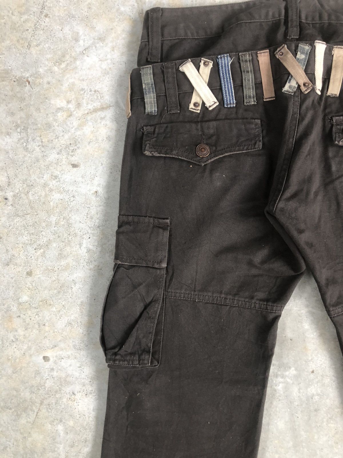 Seditionaries Dominate Handcrafted Cargo Pants Multipocket Size US 31 - 9 Thumbnail