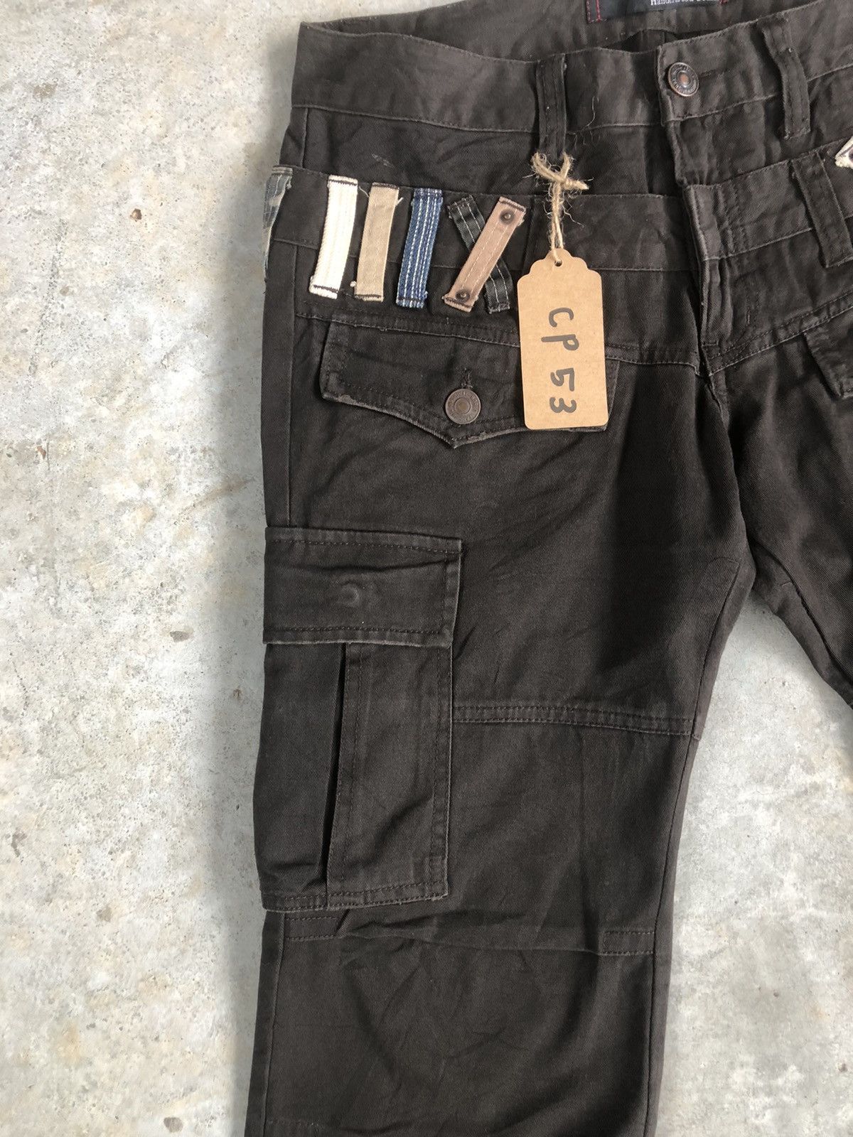 Seditionaries Dominate Handcrafted Cargo Pants Multipocket Size US 31 - 4 Thumbnail