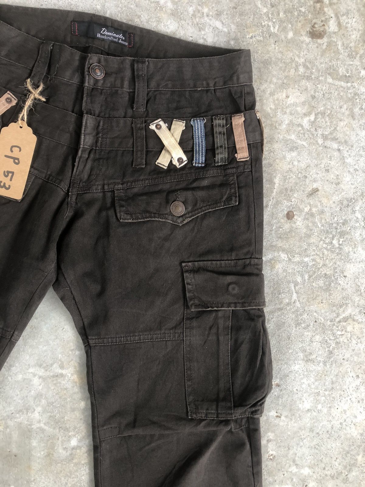 Seditionaries Dominate Handcrafted Cargo Pants Multipocket Size US 31 - 5 Thumbnail