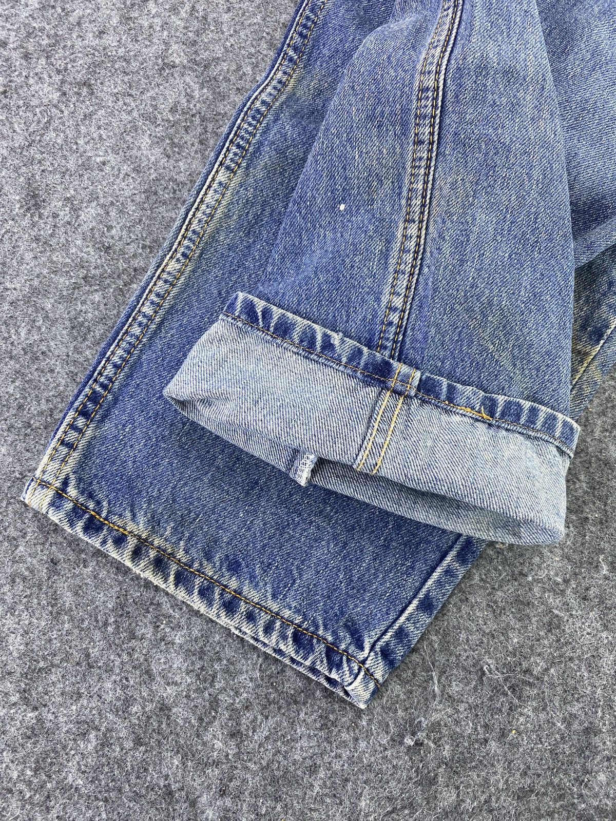 Levi's VINTAGE LEVIS 560 DIRTY BLUE JEANS - J693 Size US 34 / EU 50 - 7 Thumbnail