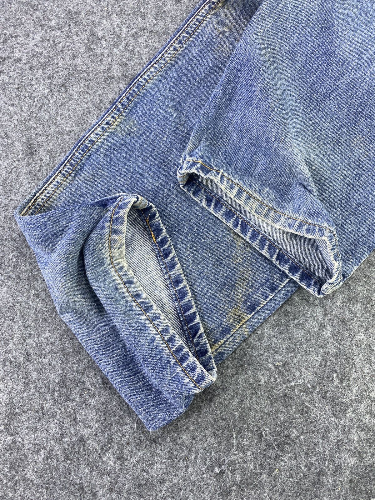 Levi's VINTAGE LEVIS 560 DIRTY BLUE JEANS - J693 Size US 34 / EU 50 - 8 Thumbnail