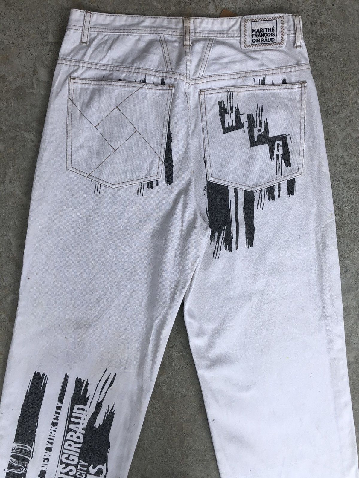 Marithe + Francois Girbaud Marithe Francois Girbaud Baggy Jeans hip hop skateboards Size US 33 - 9 Thumbnail