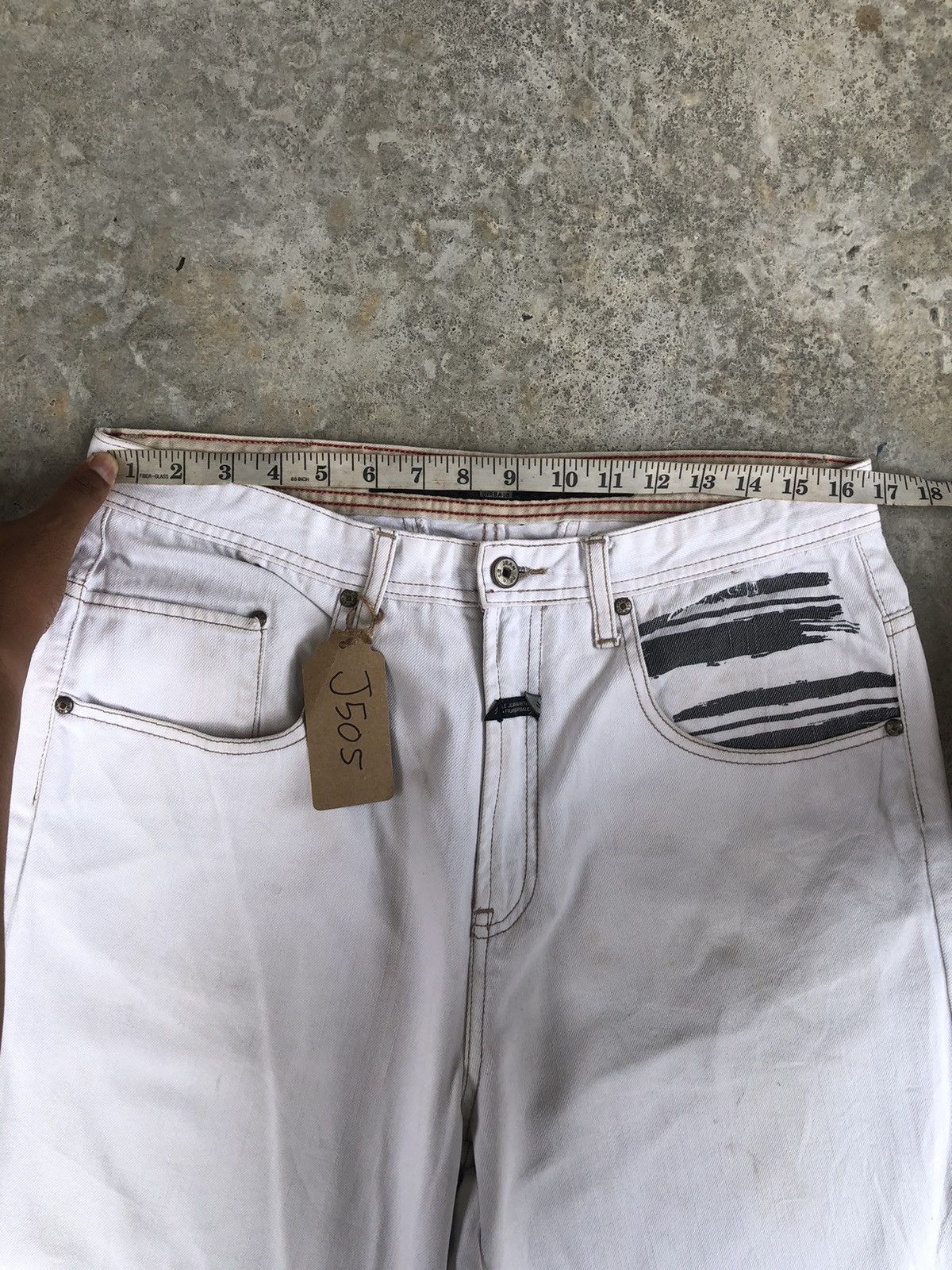 Marithe + Francois Girbaud Marithe Francois Girbaud Baggy Jeans hip hop skateboards Size US 33 - 18 Thumbnail