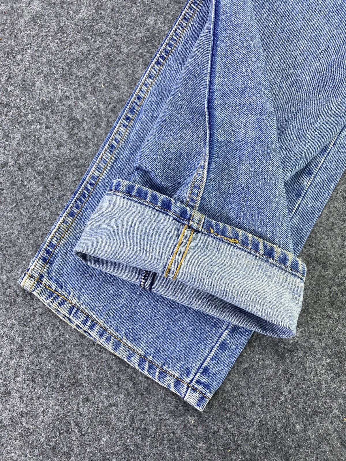 Levi's VINTAGE LEVI'S 505 BLUE WASH JEANS - J694 Size US 36 / EU 52 - 7 Thumbnail