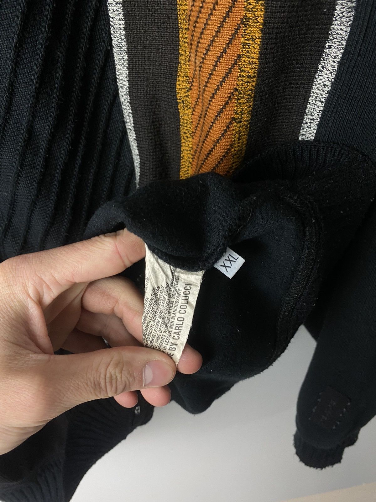 Vintage Carlo Colucci vintage luxury sweaters size XXL Size US XXL / EU 58 / 5 - 4 Thumbnail