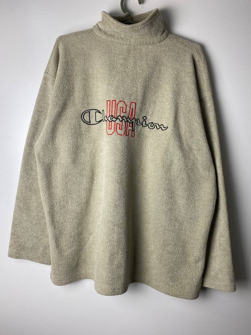 Champion Champion USA 90s vintage fleece 1/4 sweatshirt Size US L / EU 52-54 / 3 - 2 Thumbnail