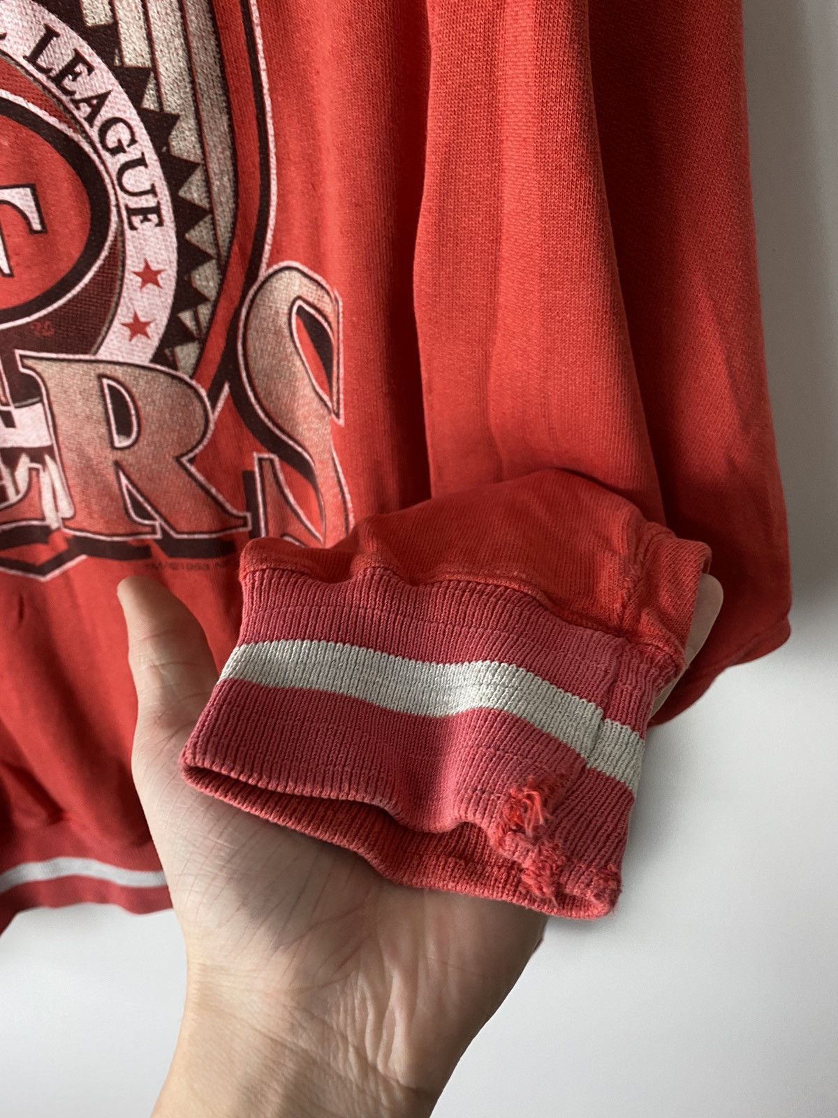 NFL San Francisco 49ERS 1993 vintage hoodie size L Size US L / EU 52-54 / 3 - 7 Thumbnail