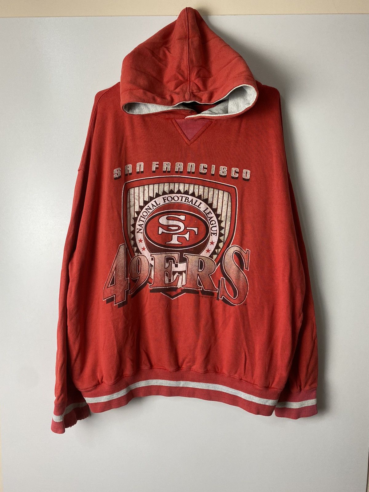 NFL San Francisco 49ERS 1993 vintage hoodie size L Size US L / EU 52-54 / 3 - 1 Thumbnail