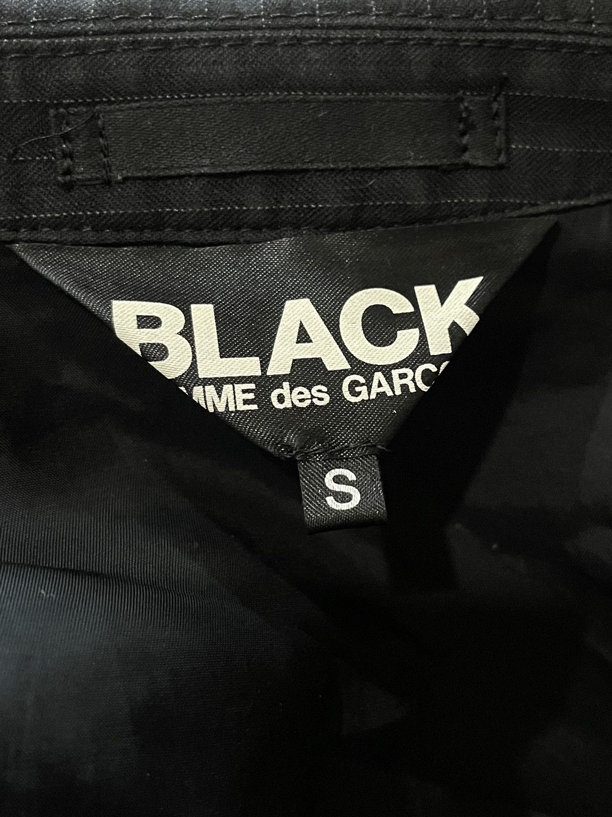 Comme des Garcons Black × Japanese Brand COMME DES GARCONS BLACK Biker jacket Size S / US 4 / IT 40 - 6 Thumbnail