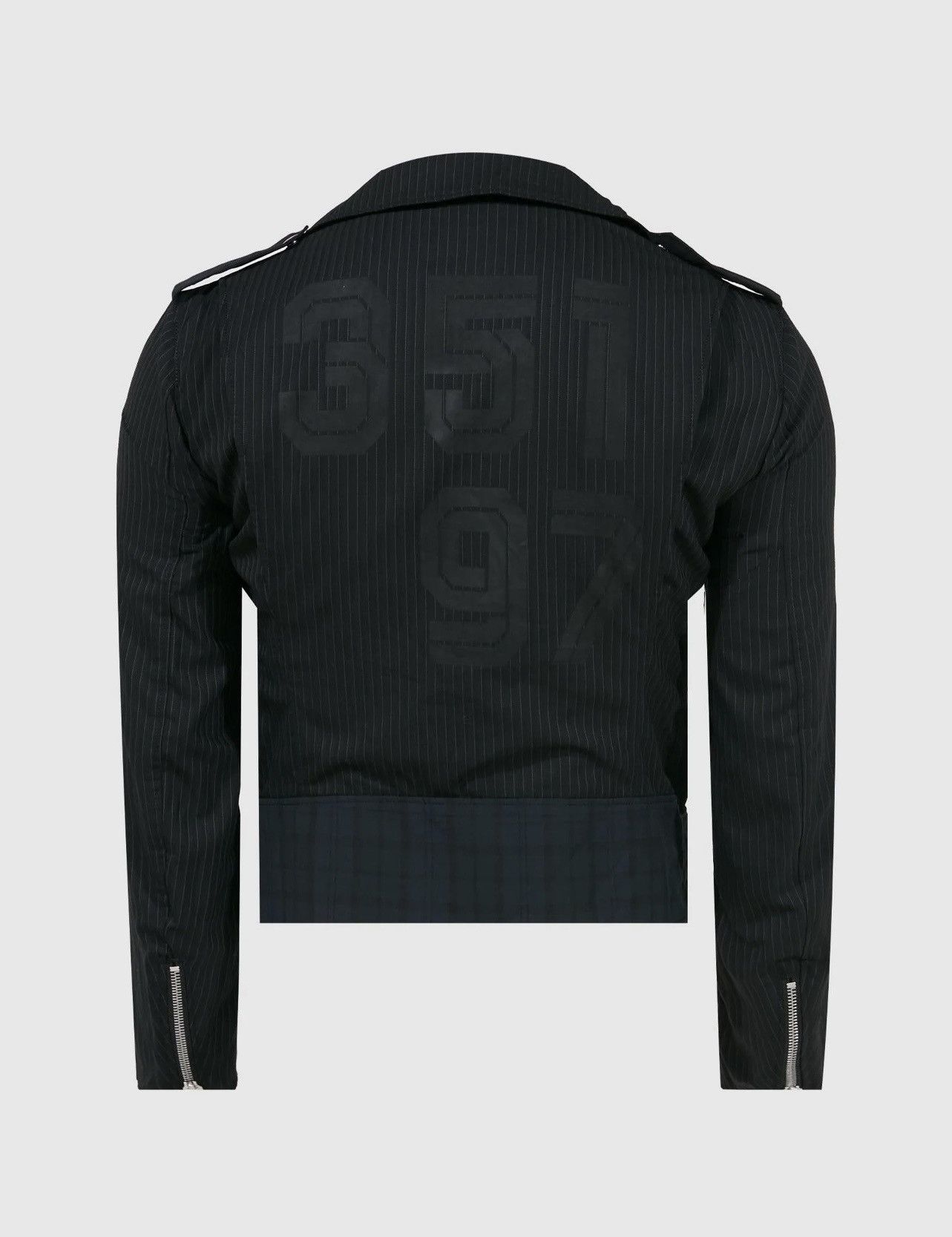Comme des Garcons Black × Japanese Brand COMME DES GARCONS BLACK Biker jacket Size S / US 4 / IT 40 - 3 Thumbnail
