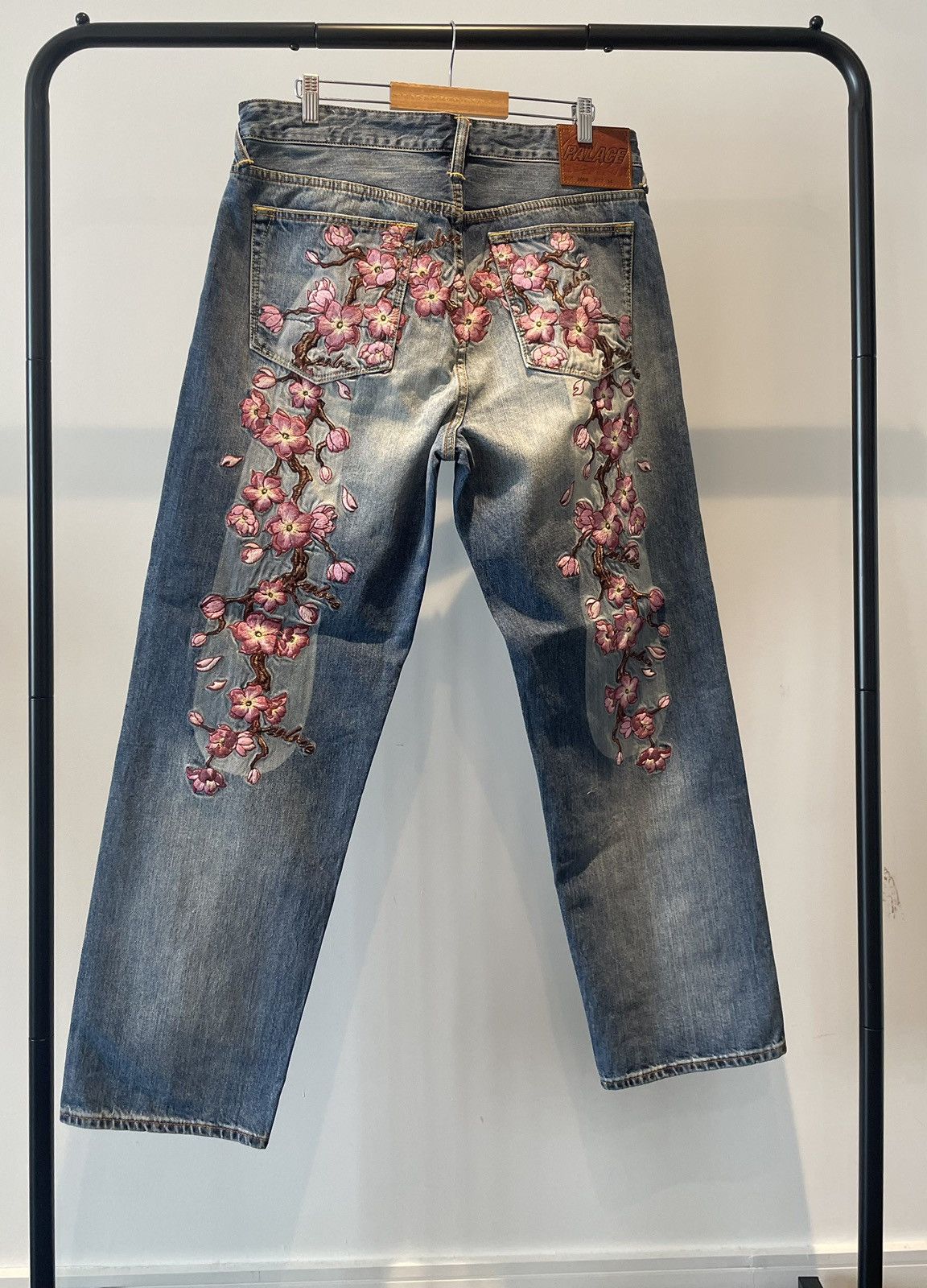 Evisu × Palace Palace x Evisu Denim Jean Stone Wash | Grailed
