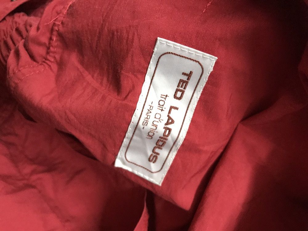 TED LAPIDUS Vintage Ted Lapidus Paris Spell Out Lightweight Baggy Size US L / EU 52-54 / 3 - 11 Thumbnail
