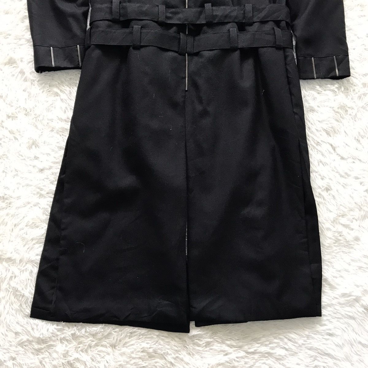 Other 💥Rare Goth Punk Bondage Belt Long Coat Jacket Zip Railing Size US L / EU 52-54 / 3 - 18 Thumbnail