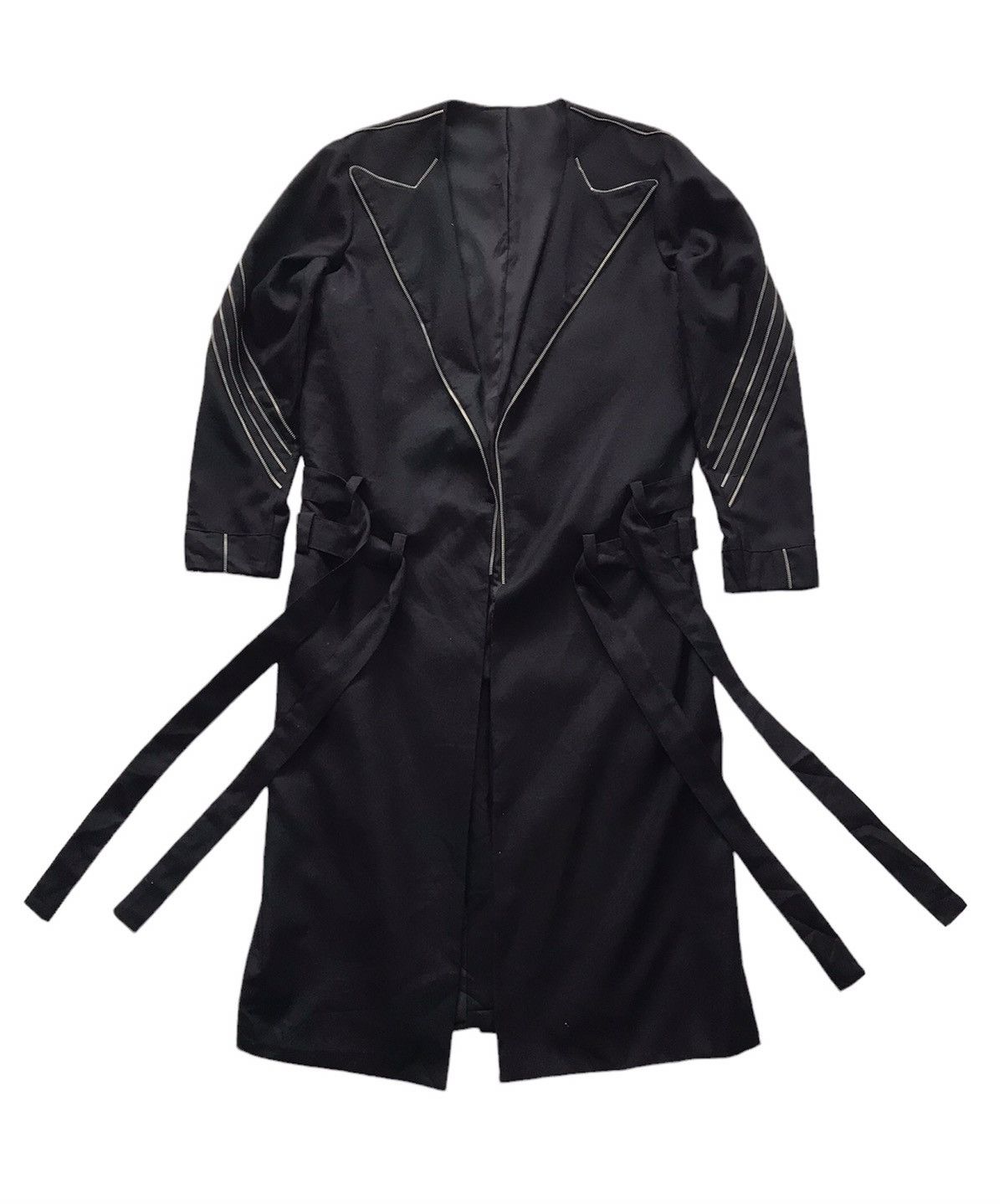 Other 💥Rare Goth Punk Bondage Belt Long Coat Jacket Zip Railing Size US L / EU 52-54 / 3 - 1 Thumbnail
