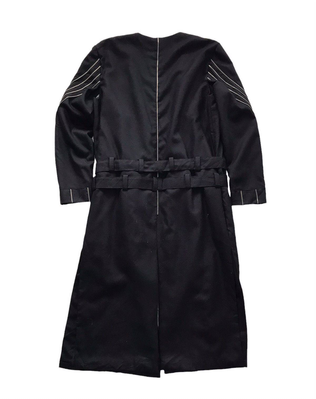 Other 💥Rare Goth Punk Bondage Belt Long Coat Jacket Zip Railing Size US L / EU 52-54 / 3 - 2 Thumbnail