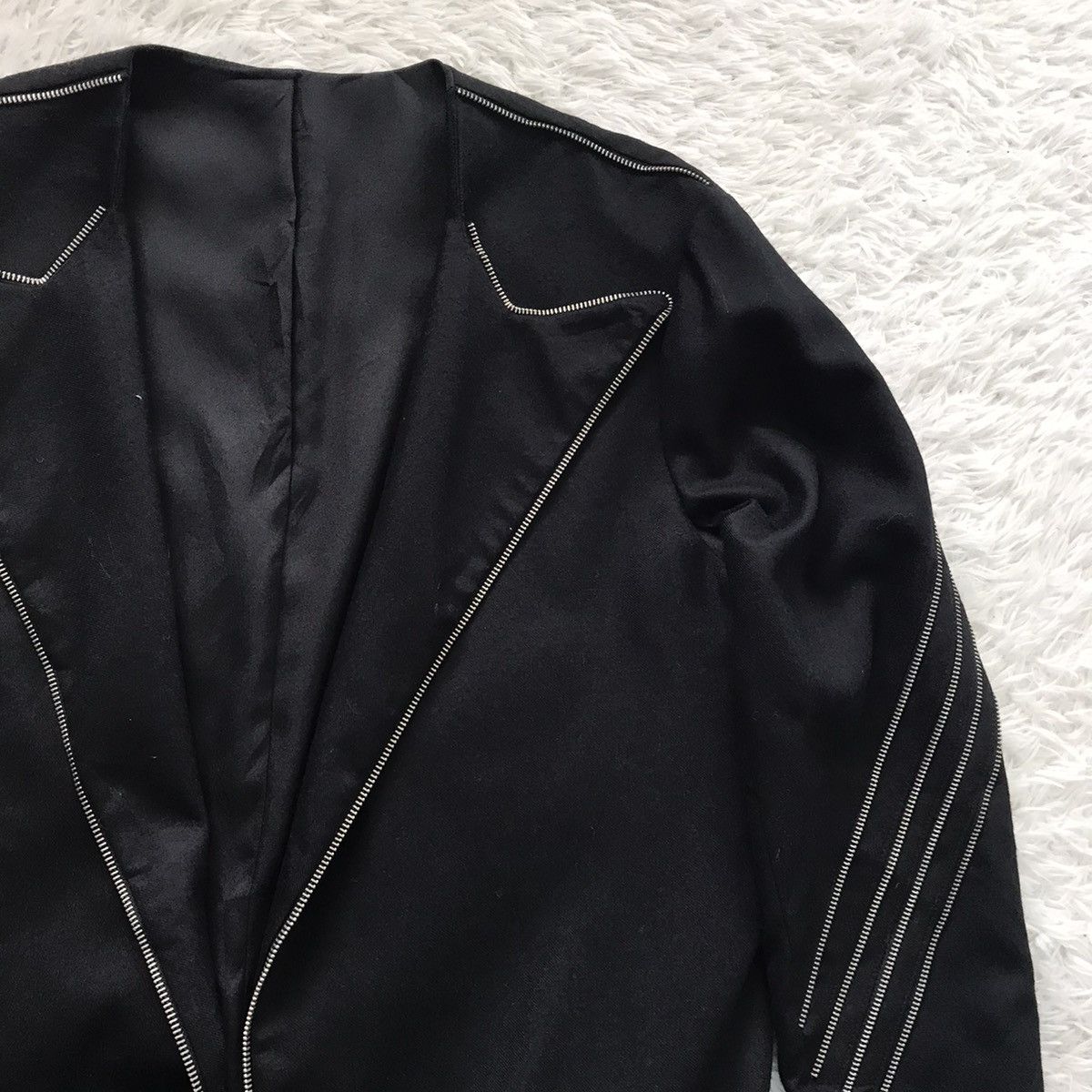 Other 💥Rare Goth Punk Bondage Belt Long Coat Jacket Zip Railing Size US L / EU 52-54 / 3 - 14 Thumbnail