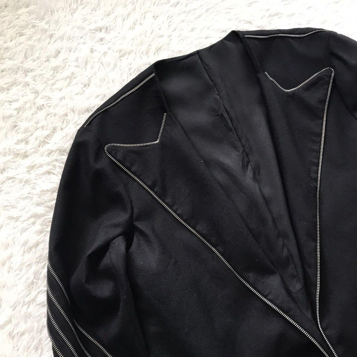 Other 💥Rare Goth Punk Bondage Belt Long Coat Jacket Zip Railing Size US L / EU 52-54 / 3 - 13 Thumbnail