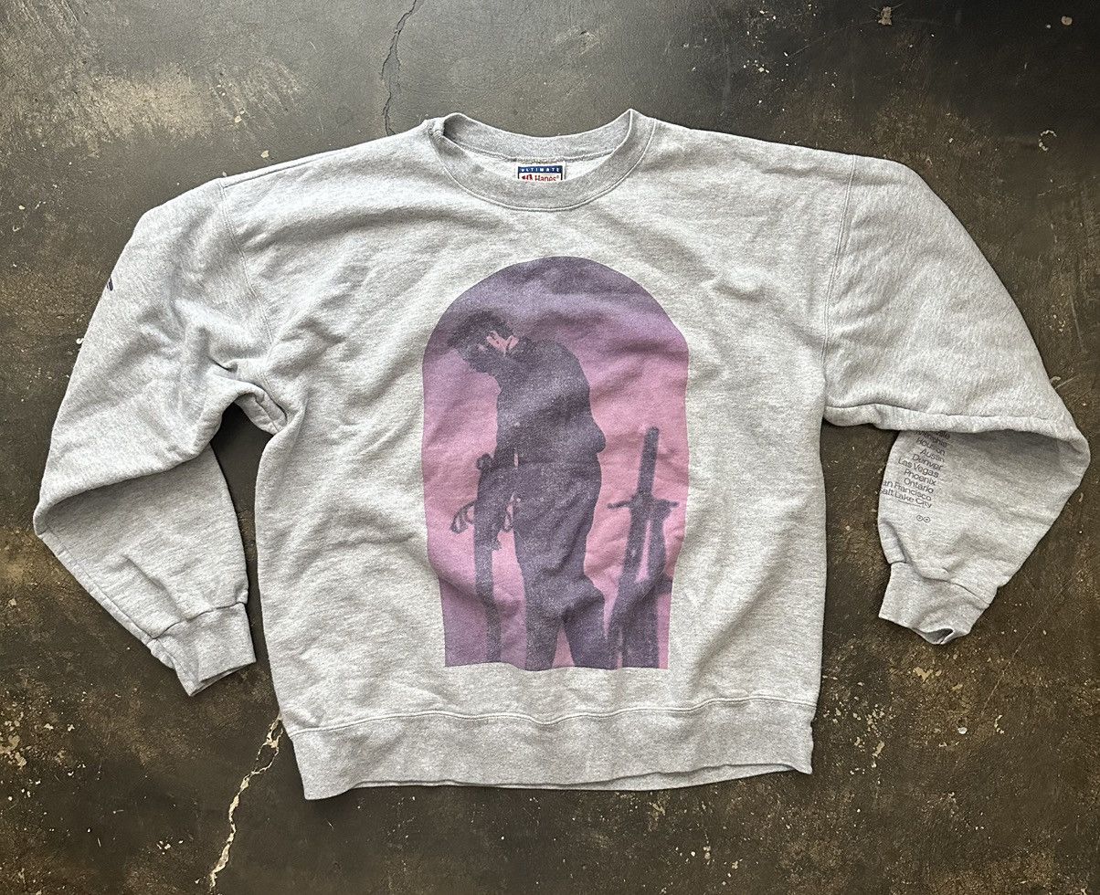 Hanes x Post Malone Hollywoods Bleeding Concert Crewneck - Main Image