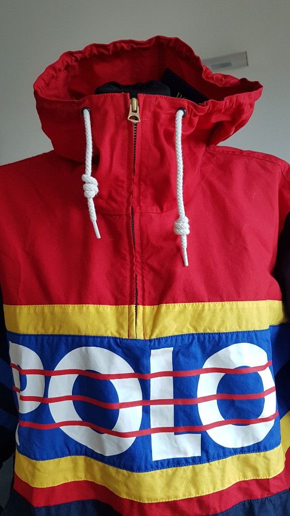 Polo Ralph Lauren Polo Ralph Lauren Color Block Poplin Hi Tech Jacket LRG Size US L / EU 52-54 / 3 - 4 Thumbnail