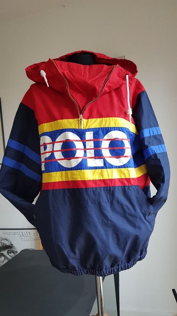 Polo Ralph Lauren Polo Ralph Lauren Color Block Poplin Hi Tech Jacket LRG Size US L / EU 52-54 / 3 - 7 Thumbnail