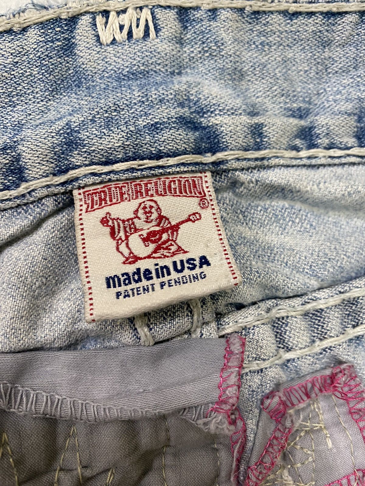 True Religion × Vintage Vintage True Religion Reworked Distressed Denim Size US 36 / EU 52 - 7 Thumbnail
