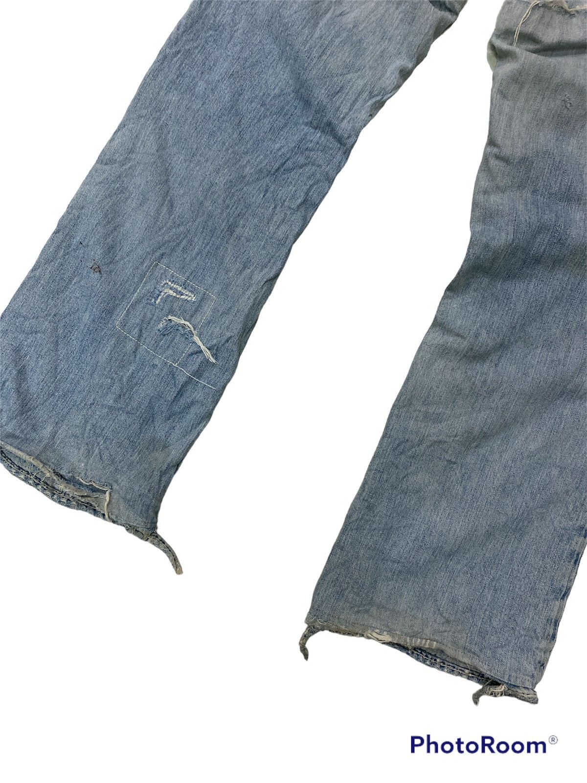 True Religion × Vintage Vintage True Religion Reworked Distressed Denim Size US 36 / EU 52 - 14 Thumbnail