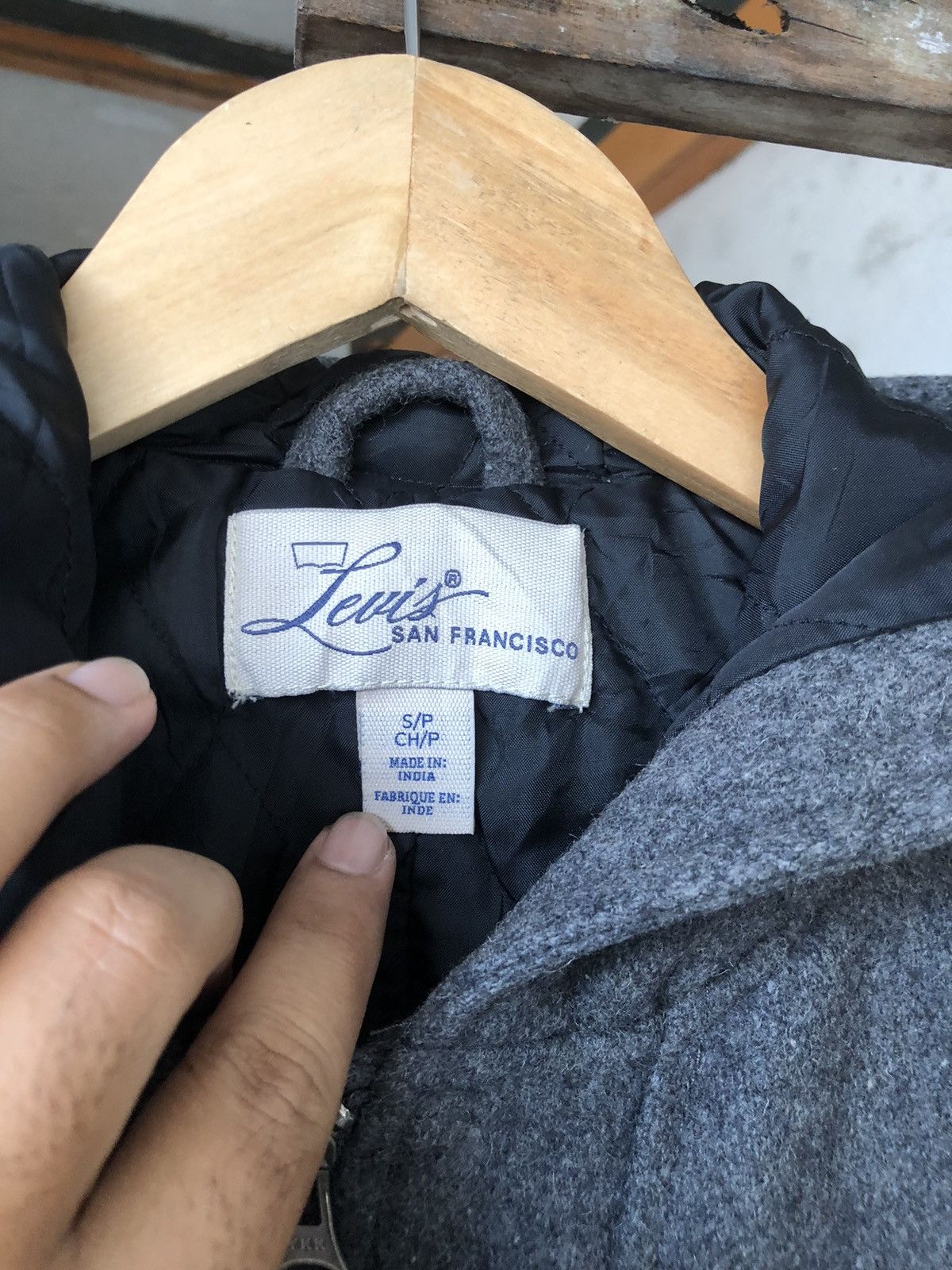 Levi's Vintage Levis San Francisco Wool Duffer Coat Size US S / EU 44-46 / 1 - 13 Thumbnail