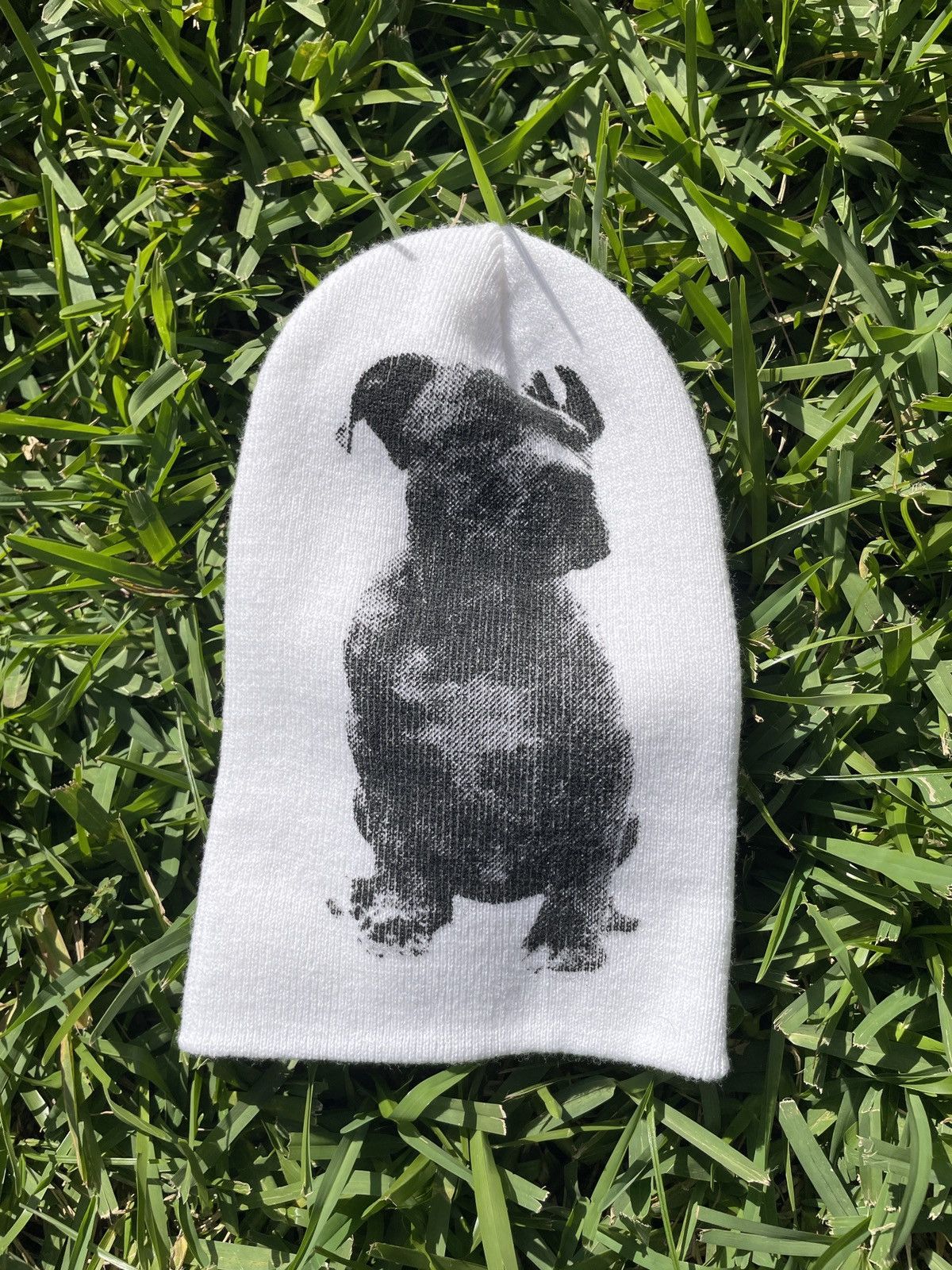Vintage Pit-bull Graphic Beanie Size ONE SIZE - 1 Thumbnail