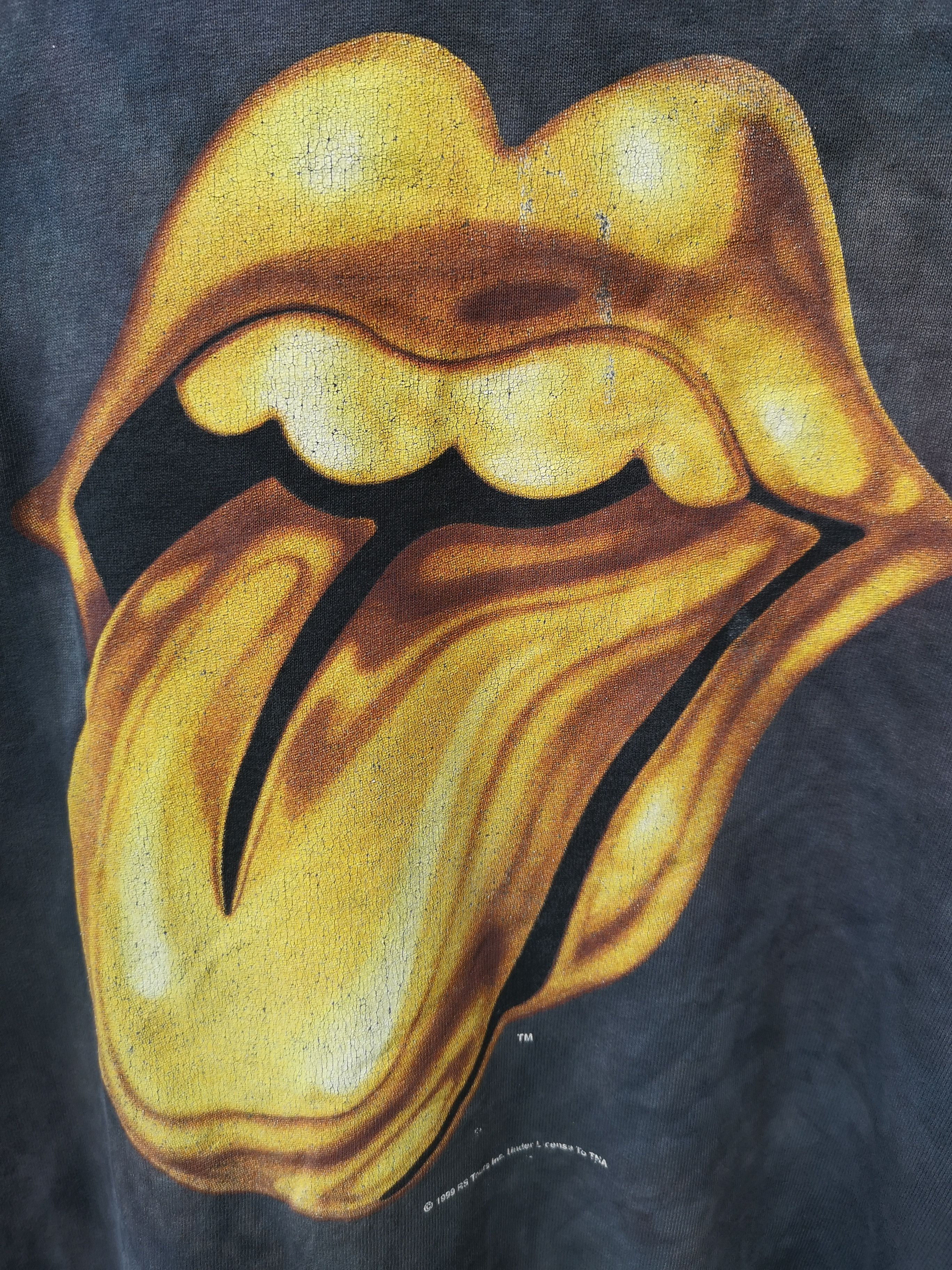 Band Tees Vintage Rolling Stone 90s Tie die Size US L / EU 52-54 / 3 - 4 Thumbnail