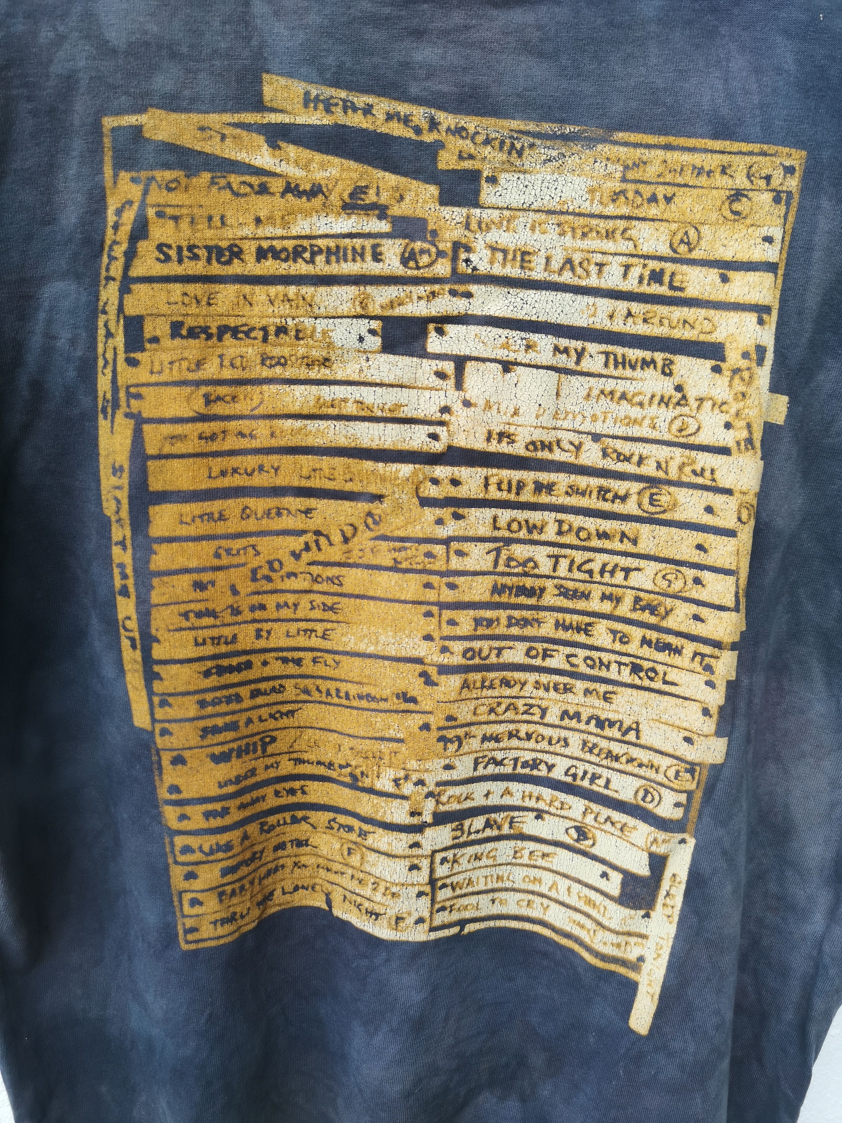 Band Tees Vintage Rolling Stone 90s Tie die Size US L / EU 52-54 / 3 - 5 Thumbnail