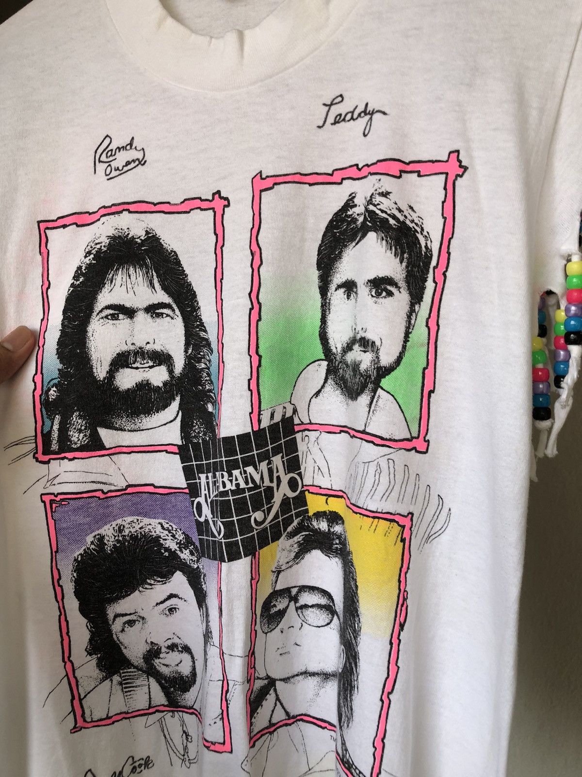 Band Tees Rare❗️Vintage 90s Alabama Band Tour Tshirt Size S / US 4 / IT 40 - 13 Thumbnail