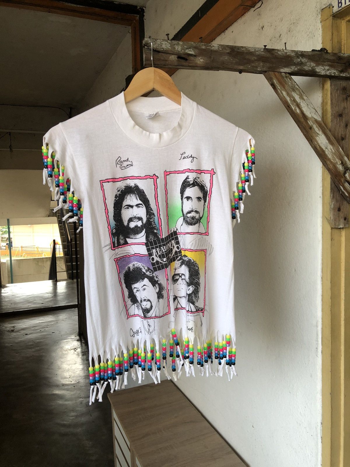 Band Tees Rare❗️Vintage 90s Alabama Band Tour Tshirt Size S / US 4 / IT 40 - 4 Thumbnail