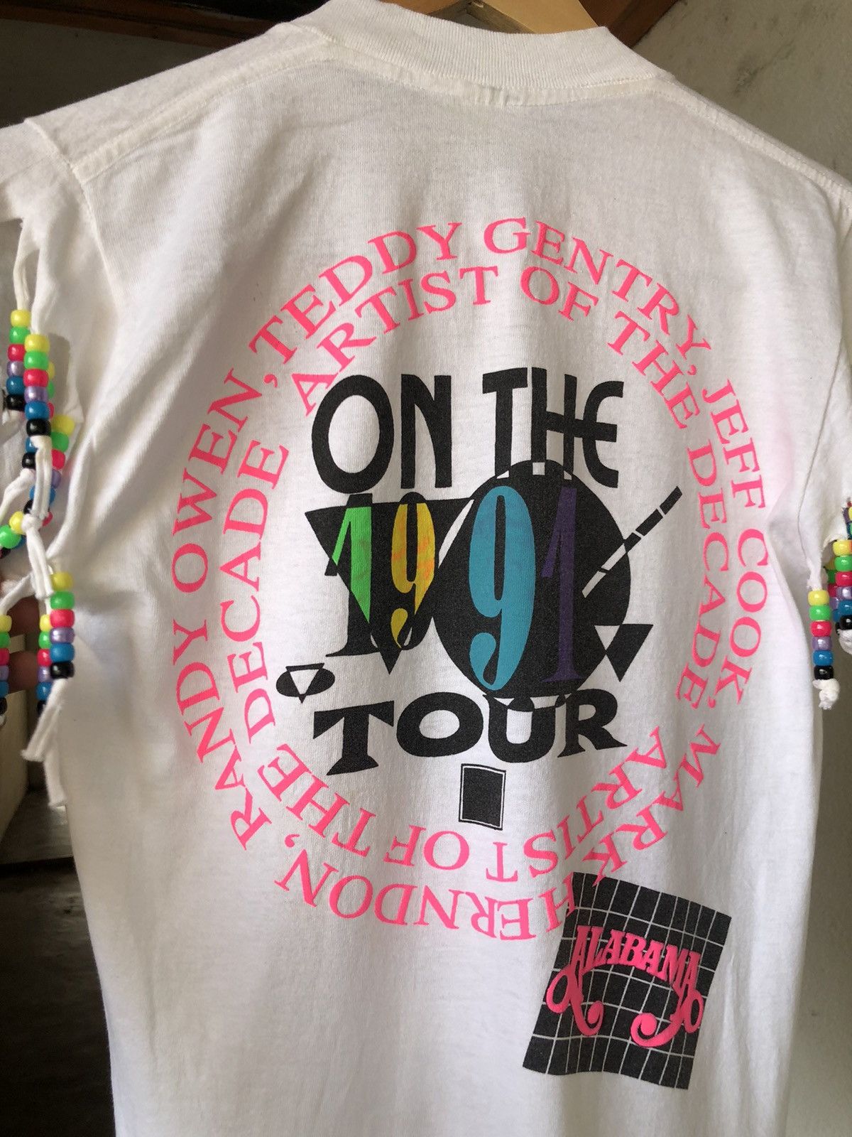Band Tees Rare❗️Vintage 90s Alabama Band Tour Tshirt Size S / US 4 / IT 40 - 19 Thumbnail