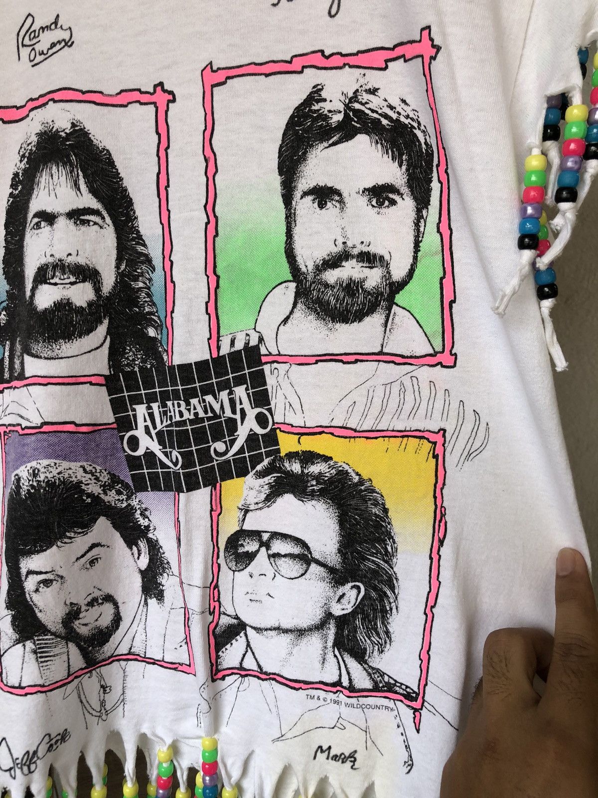 Band Tees Rare❗️Vintage 90s Alabama Band Tour Tshirt Size S / US 4 / IT 40 - 10 Thumbnail