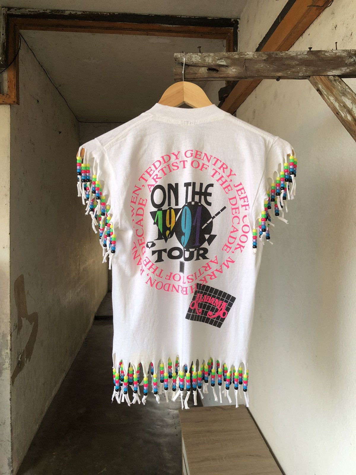 Band Tees Rare❗️Vintage 90s Alabama Band Tour Tshirt Size S / US 4 / IT 40 - 2 Thumbnail