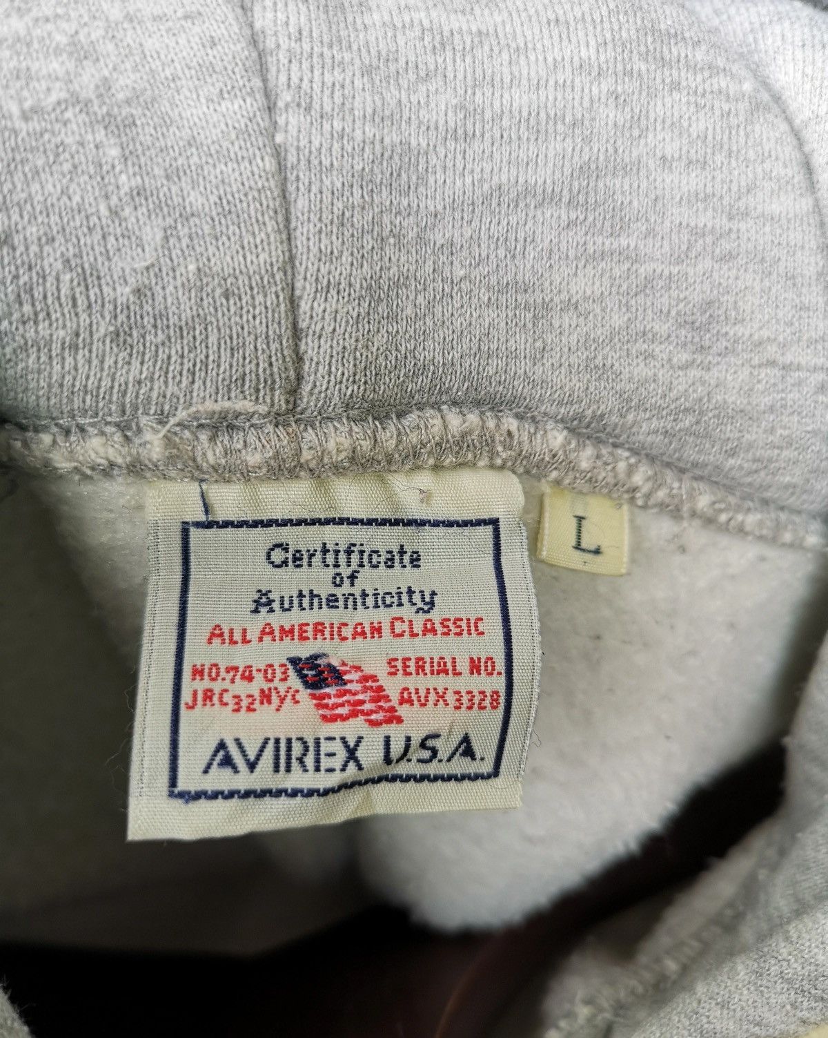Avirex 🔥Vintage Avirex Sweatshirt Hoodie Hells Angel Out Of Chate Size US L / EU 52-54 / 3 - 4 Thumbnail