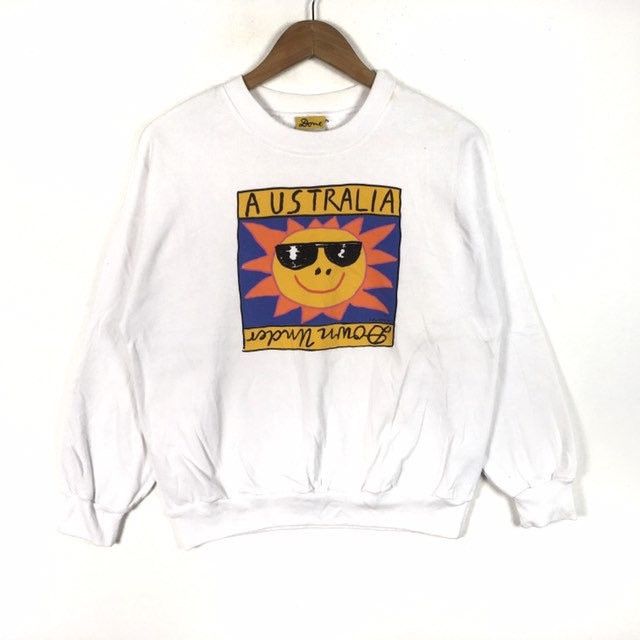 Vintage Vintage KEN DOME Australia Big Logo Sweatshirt Pullover Size US S / EU 44-46 / 1 - 1 Thumbnail