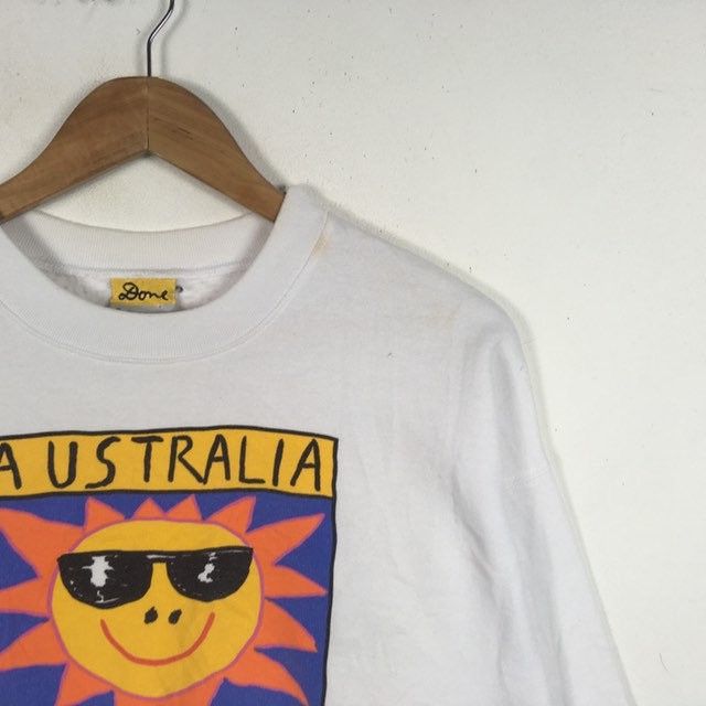 Vintage Vintage KEN DOME Australia Big Logo Sweatshirt Pullover Size US S / EU 44-46 / 1 - 4 Thumbnail