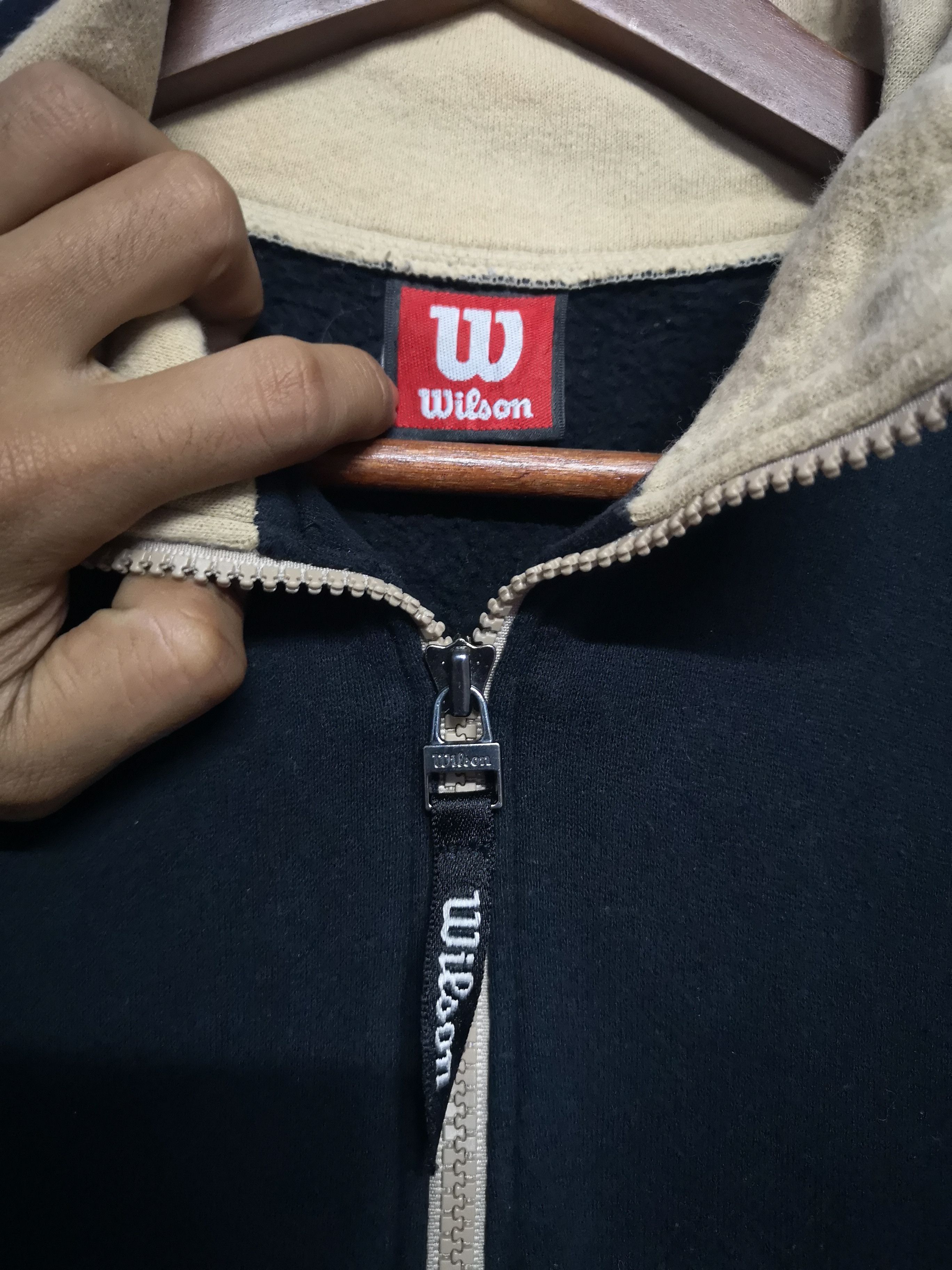 Wilson Wilson Vintage Big Logo Size US XL / EU 56 / 4 - 5 Thumbnail
