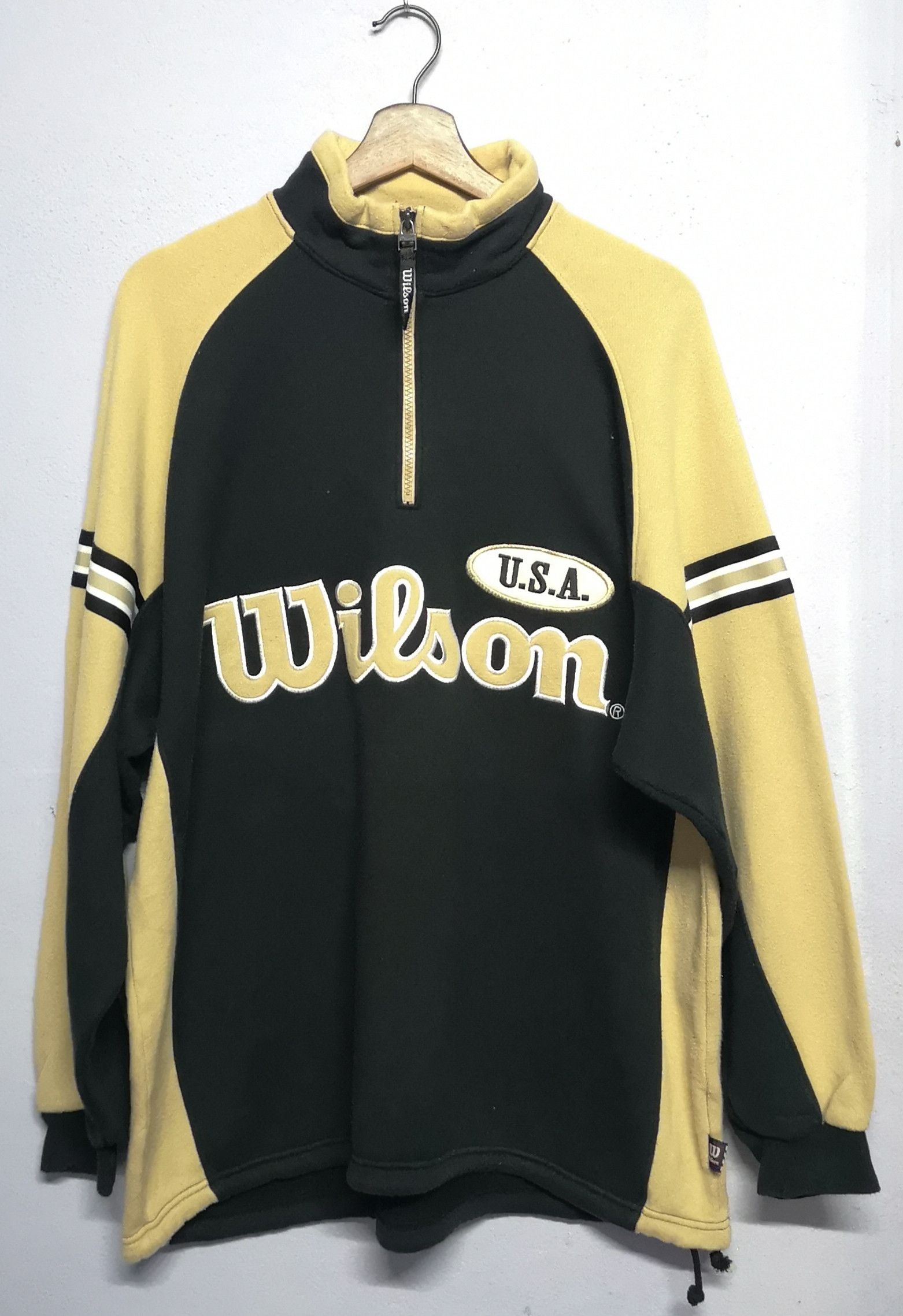 Wilson Wilson Vintage Big Logo Size US XL / EU 56 / 4 - 1 Thumbnail