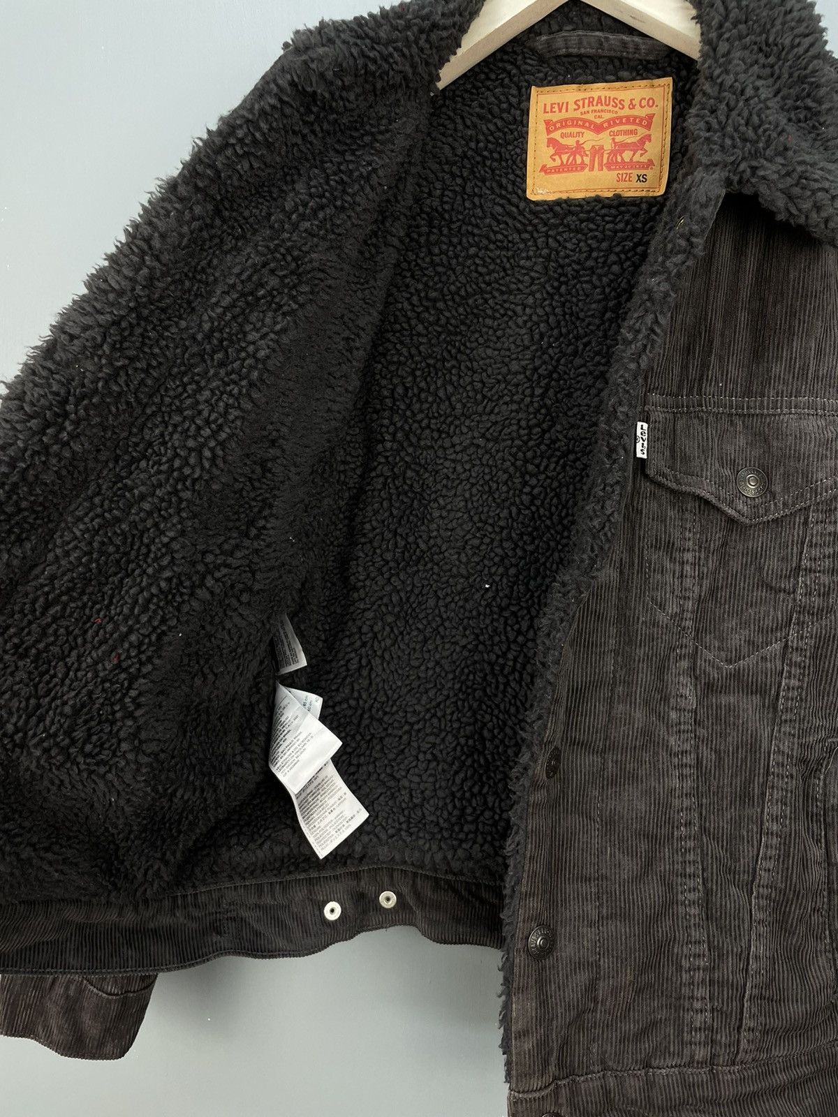 Levi's Levi’s sherpa corduroy jacket Size US XS / EU 42 / 0 - 4 Thumbnail
